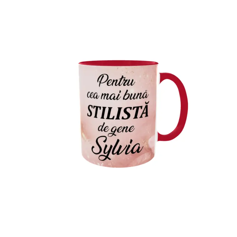 Pentru cea mai buna stilista de gene, cana ceramica, 330ml, cgs1824